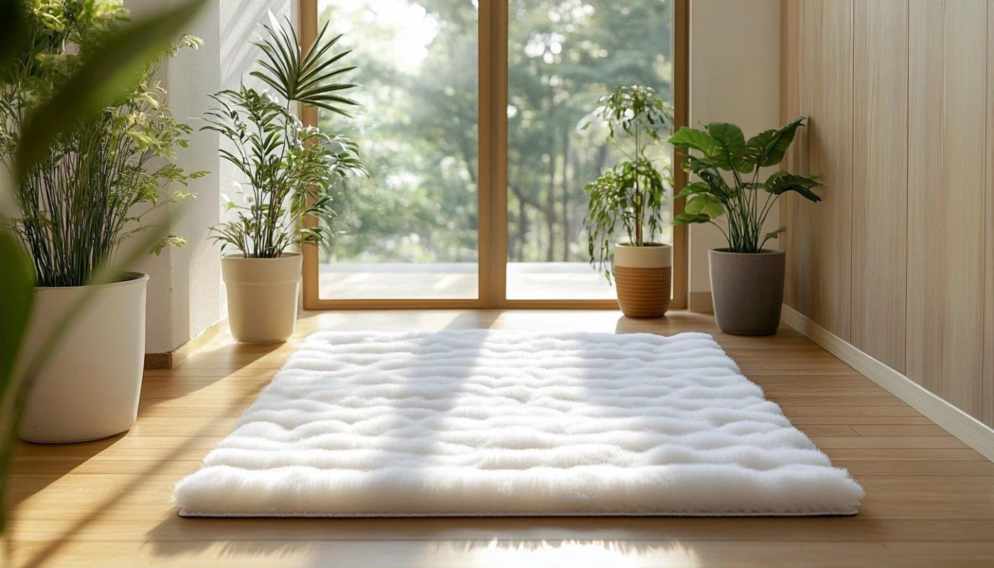 Wie beeinflusst eine weiße Schmutzfangmatte die Raumästhetik?